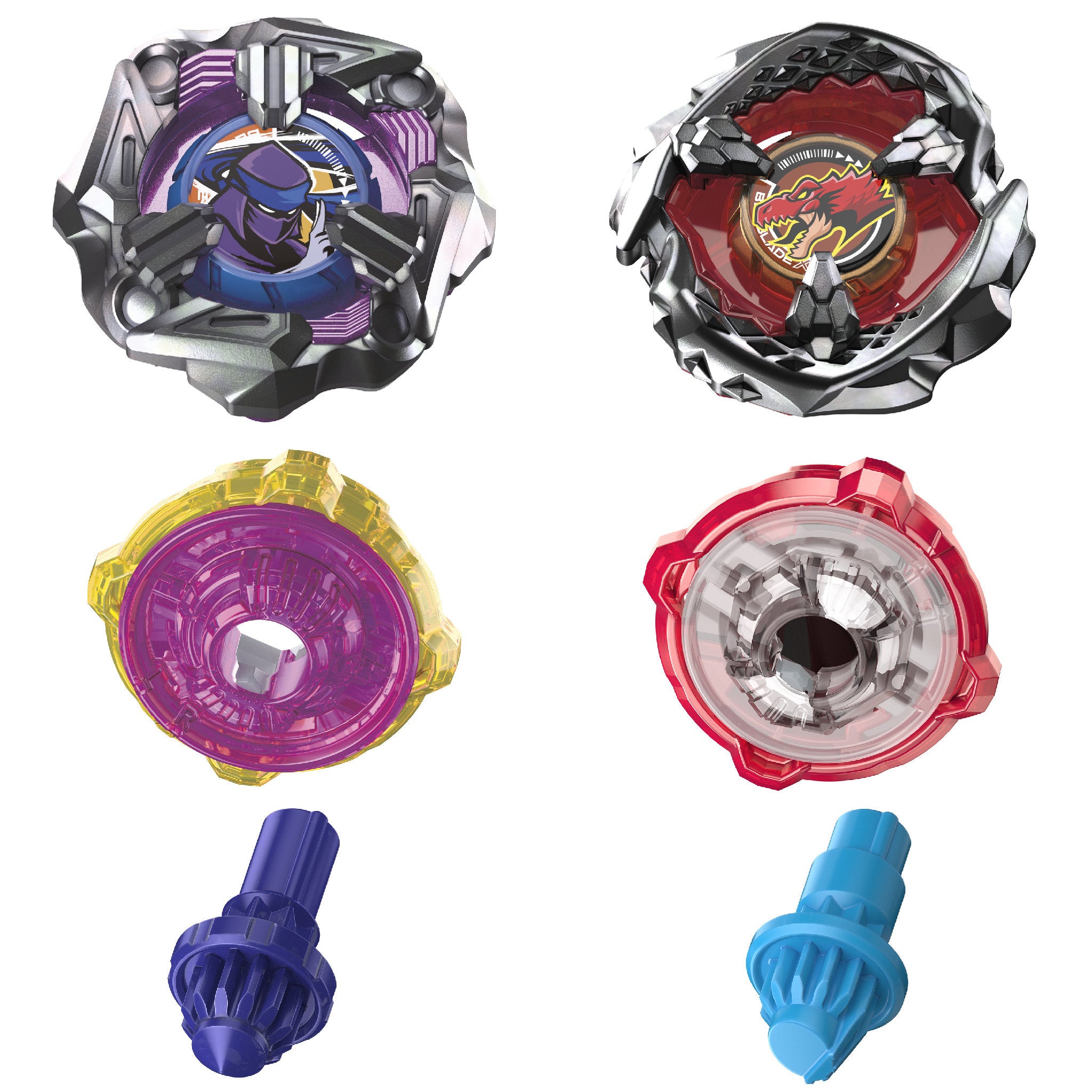 Beyblade X Dual Pack - Beat Tyranno 4-70Q & Knife Shinobi 4-80HN