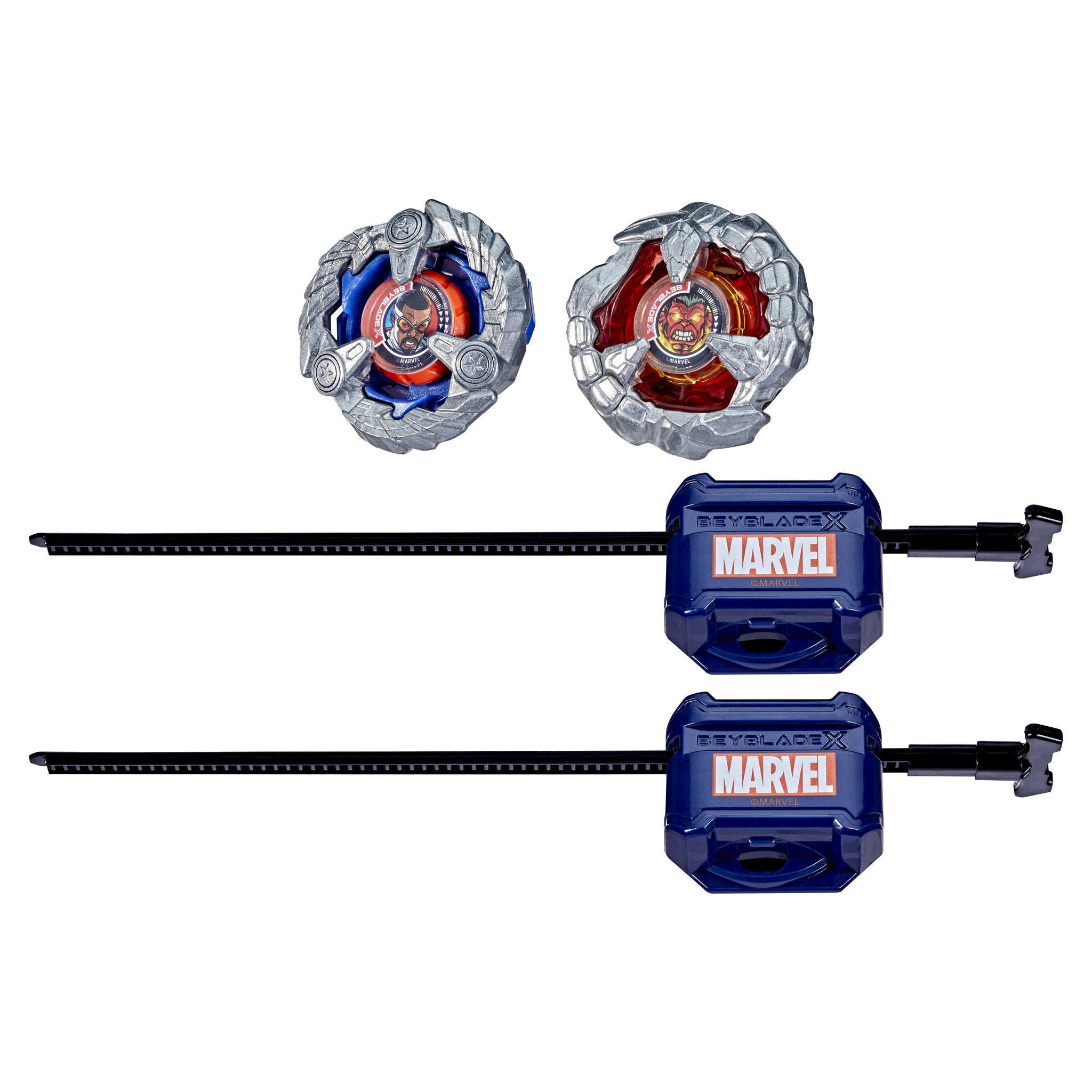 Beyblade X Marvel Collab Multipack - Captain America 4-70GB VS Red Hulk 1-80R