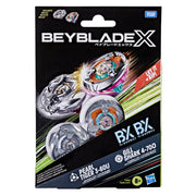Beyblade X Dual Pack - Gill Shark 4-70O & Pearl Tiger 3-60U