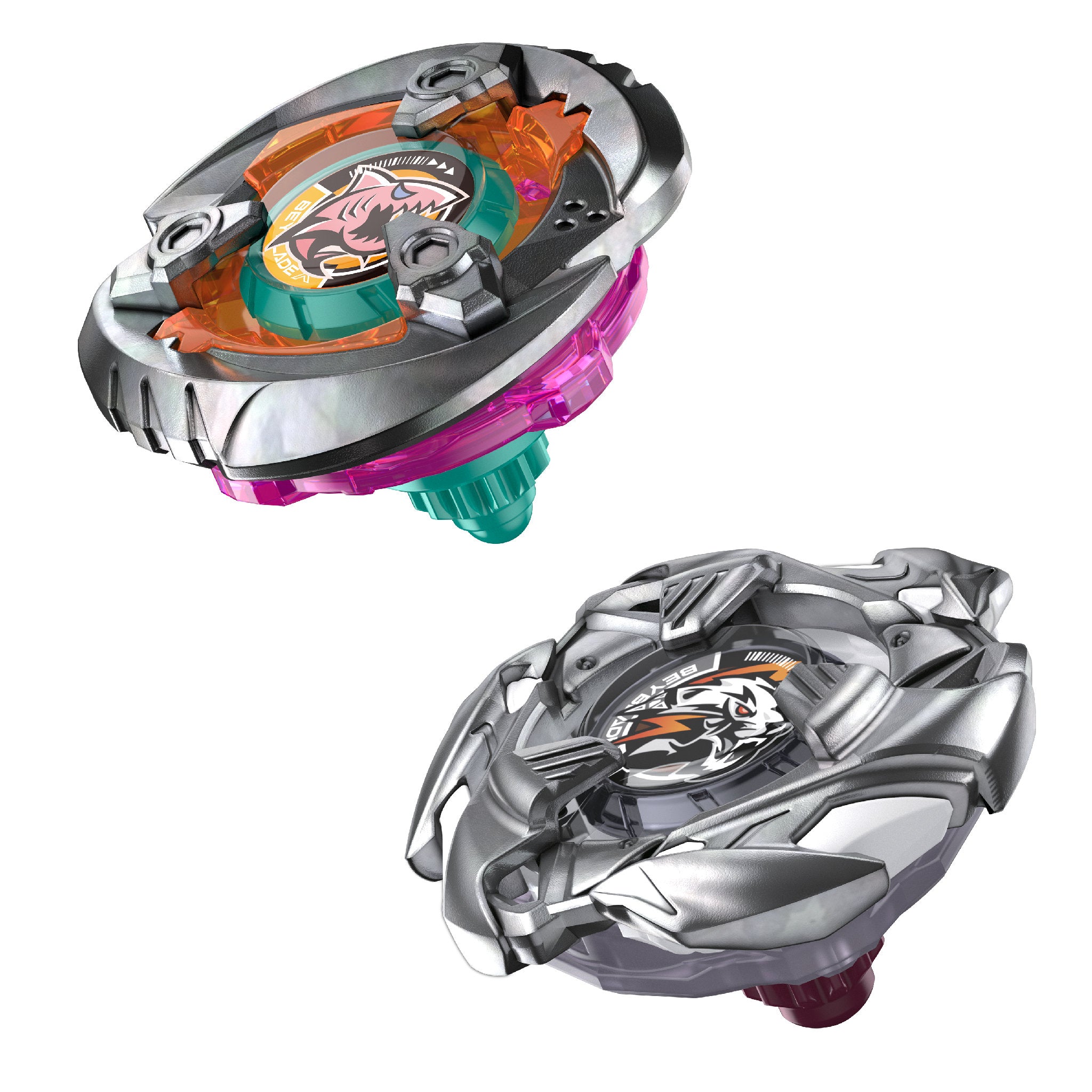 Beyblade X Dual Pack - Gill Shark 4-70O & Pearl Tiger 3-60U