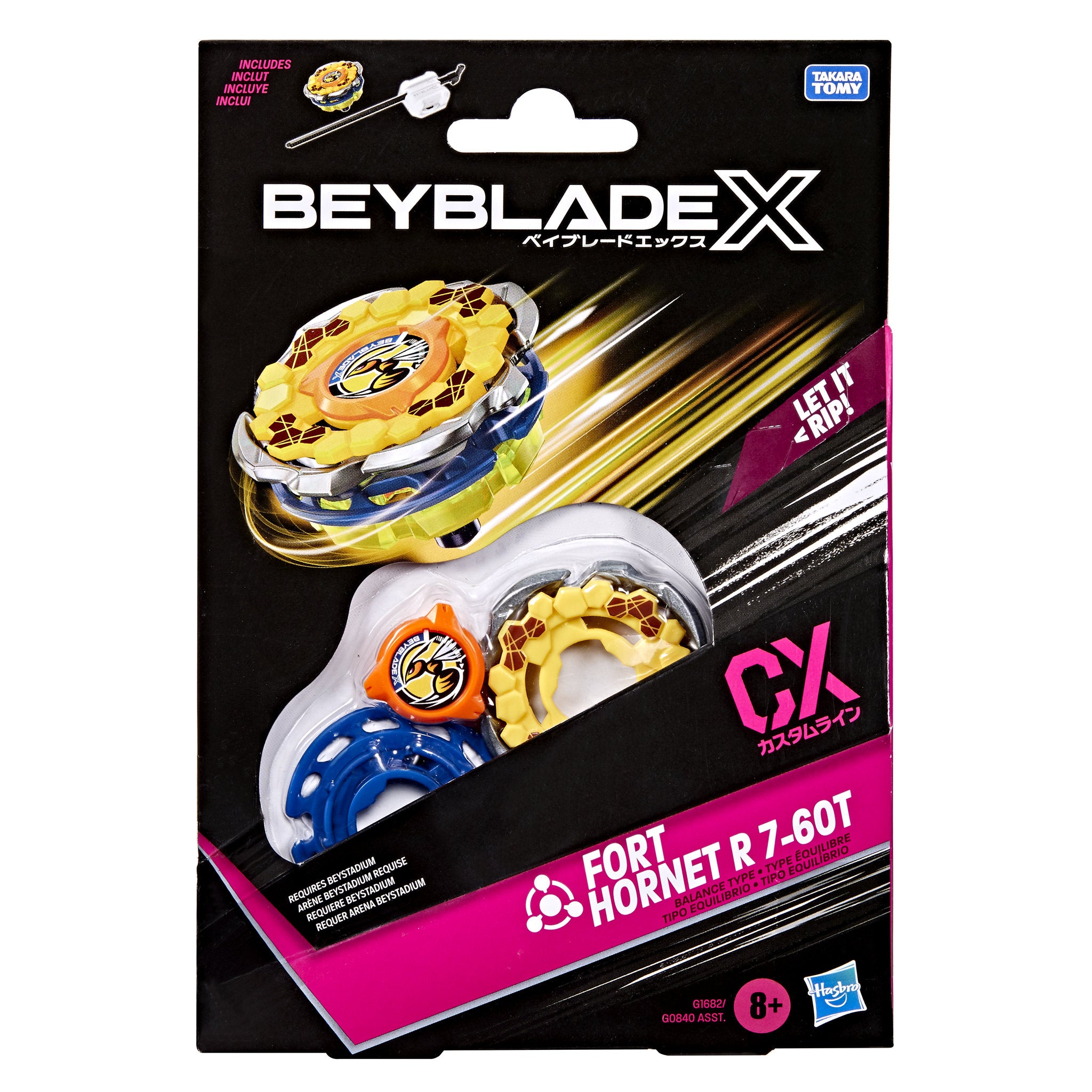 Beyblade X Fort Hornet R 7-60T CX Starter Pack