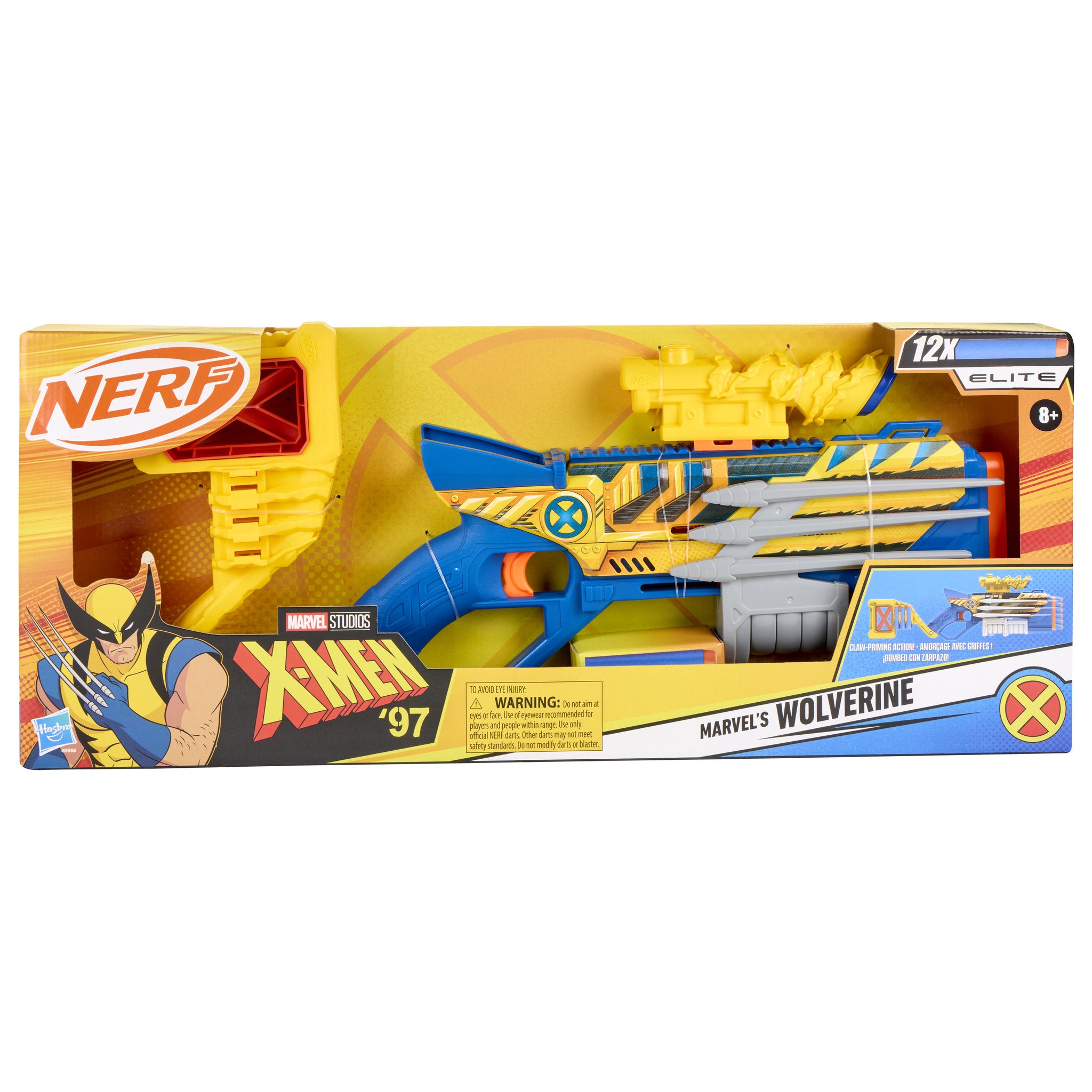 NERF Marvel Wolverine Blaster