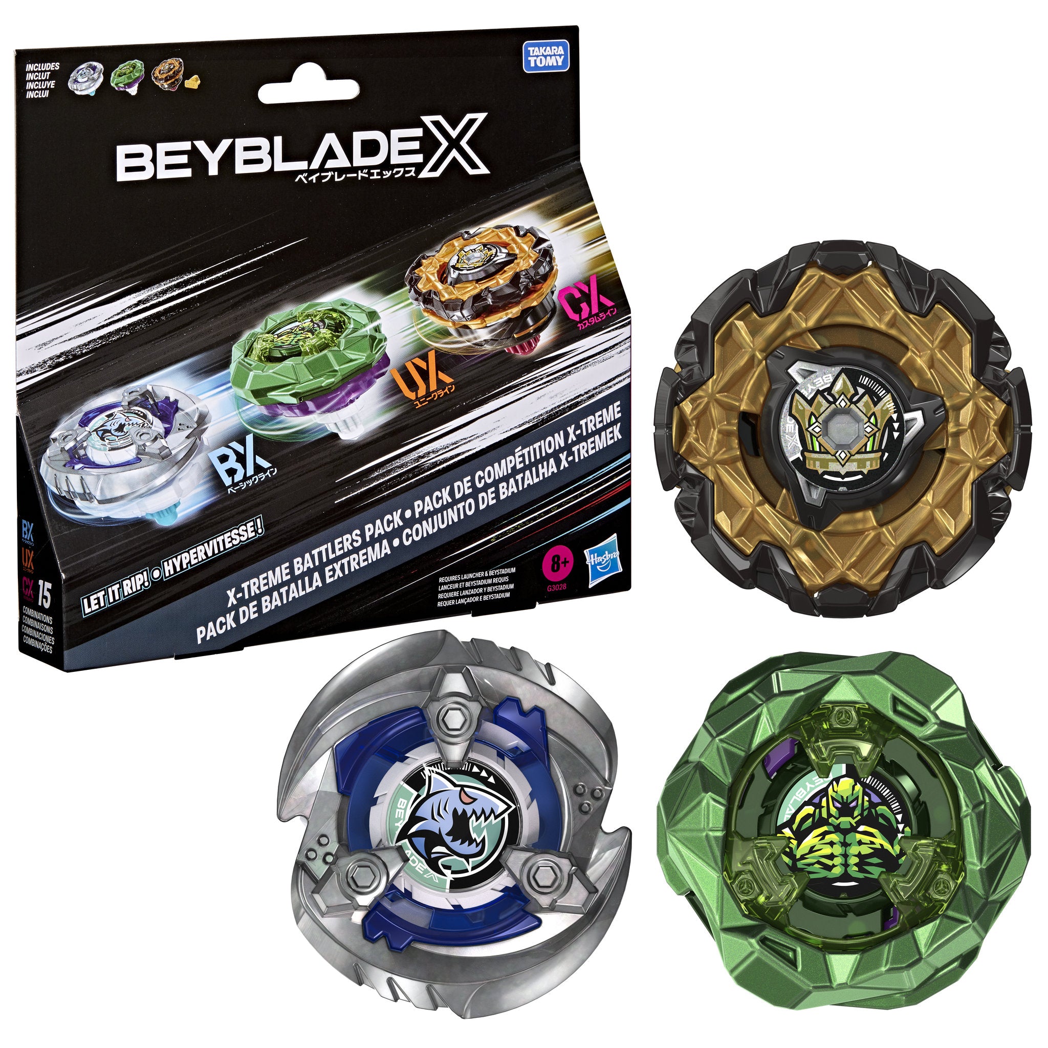 Beyblade X X-Treme Battlers Pack
