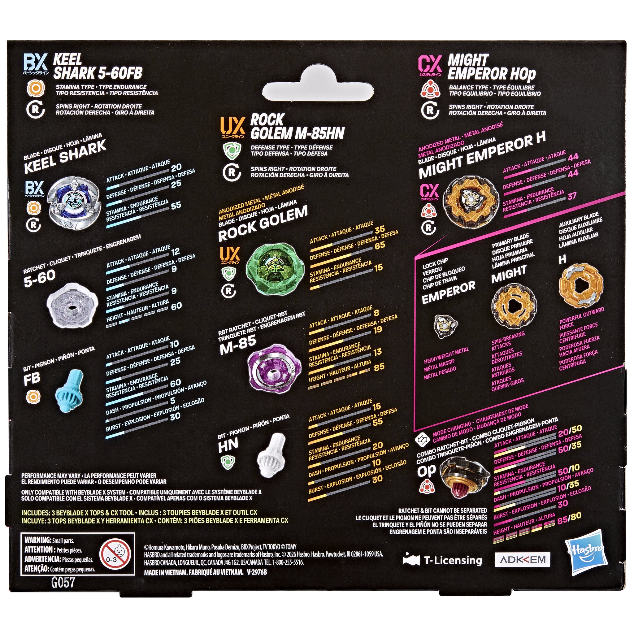 Beyblade X X-Treme Battlers Pack