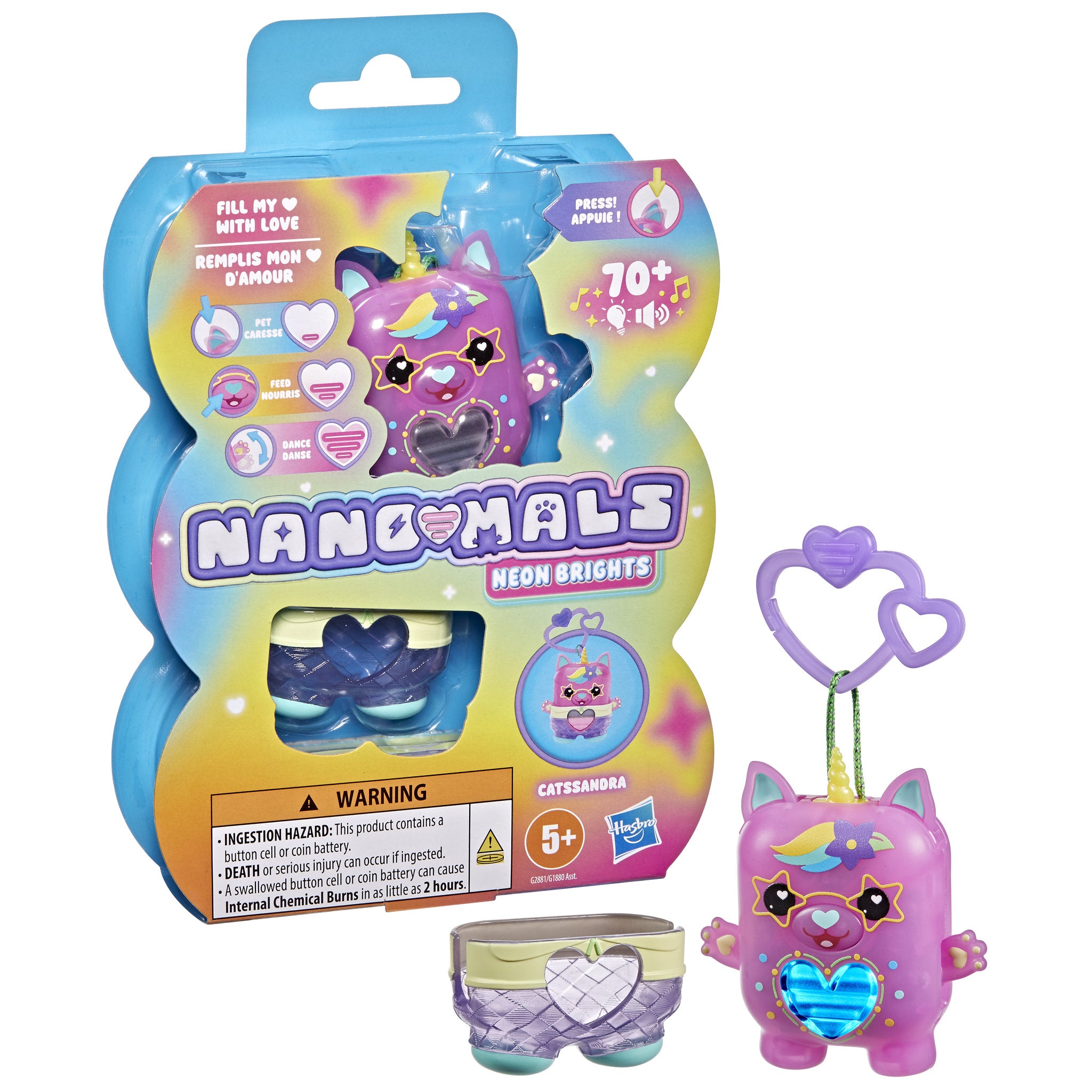 Nano-Mals Neon Brights - Catssandra The Unicorn