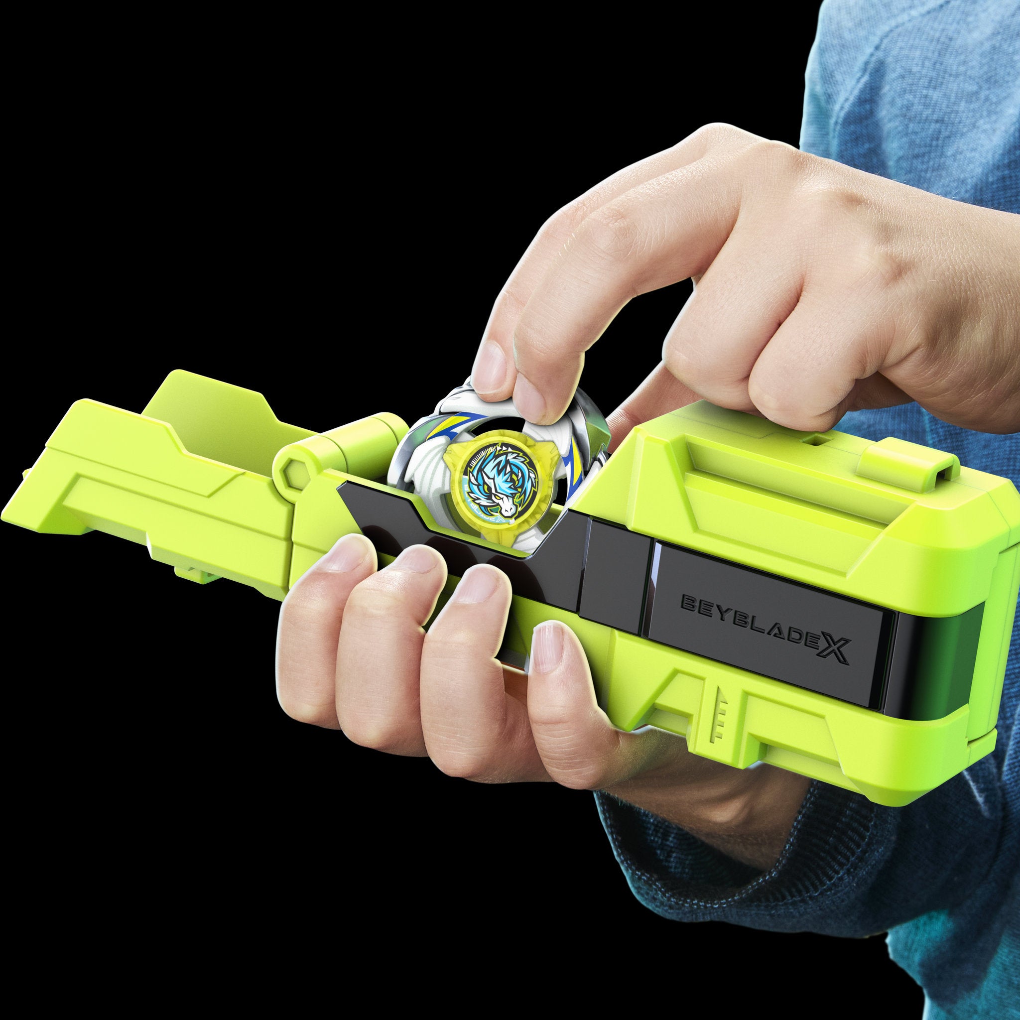 Beyblade X Clip & Rip Launchers - Blast Pegasus