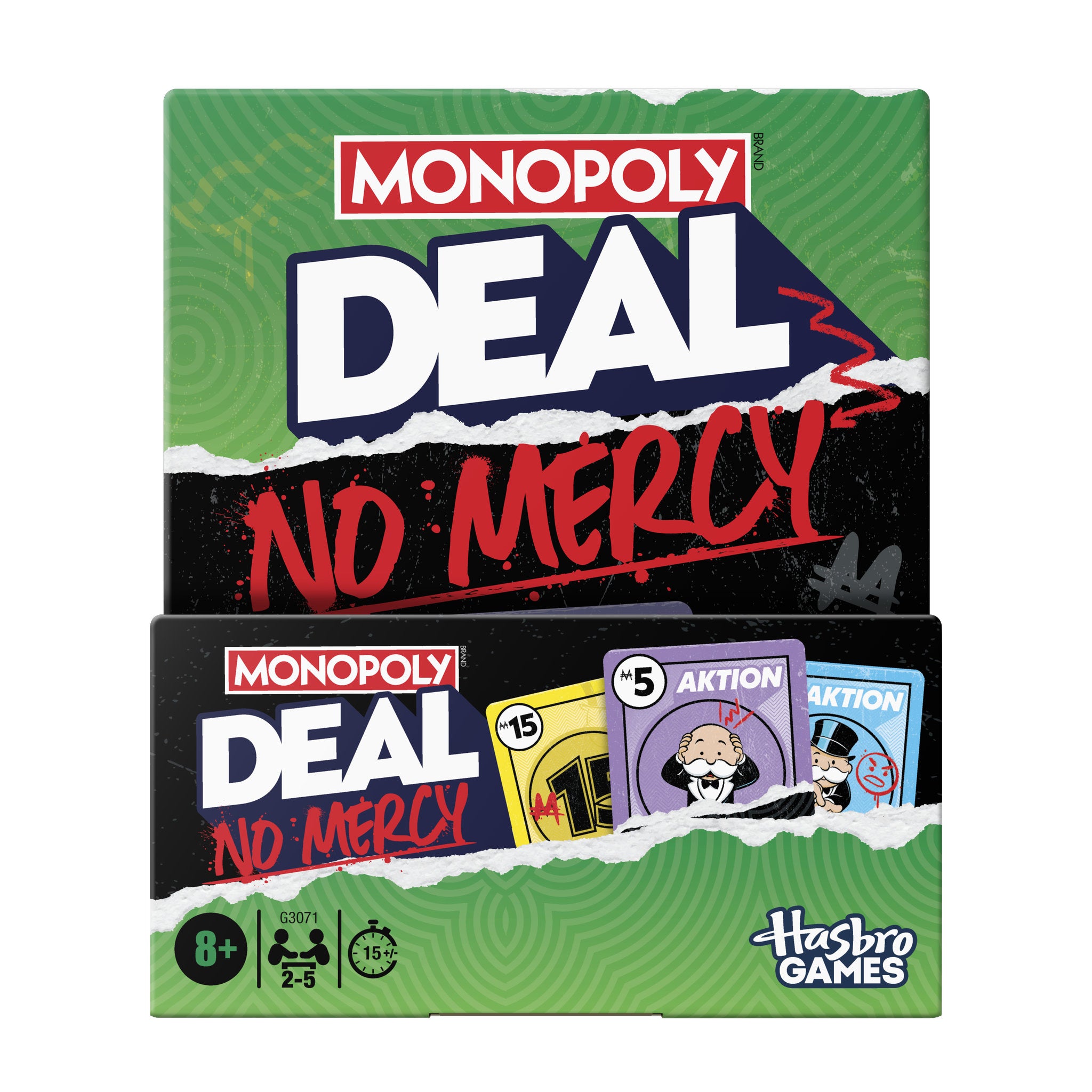 Monopoly Deal No Mercy Card Game