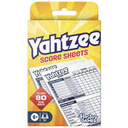Yahtzee Score Cards