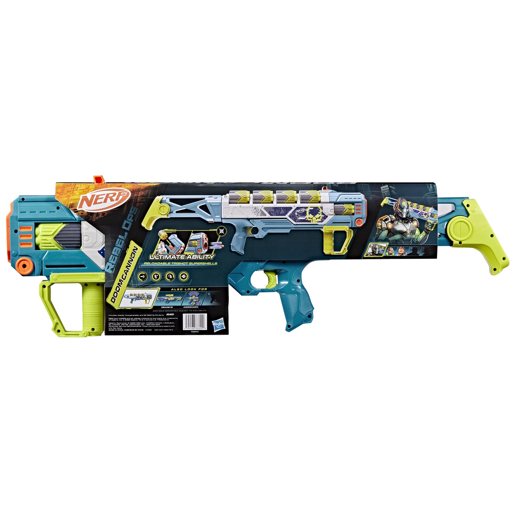 Nerf Rebel Ops - Doom Cannon Blaster