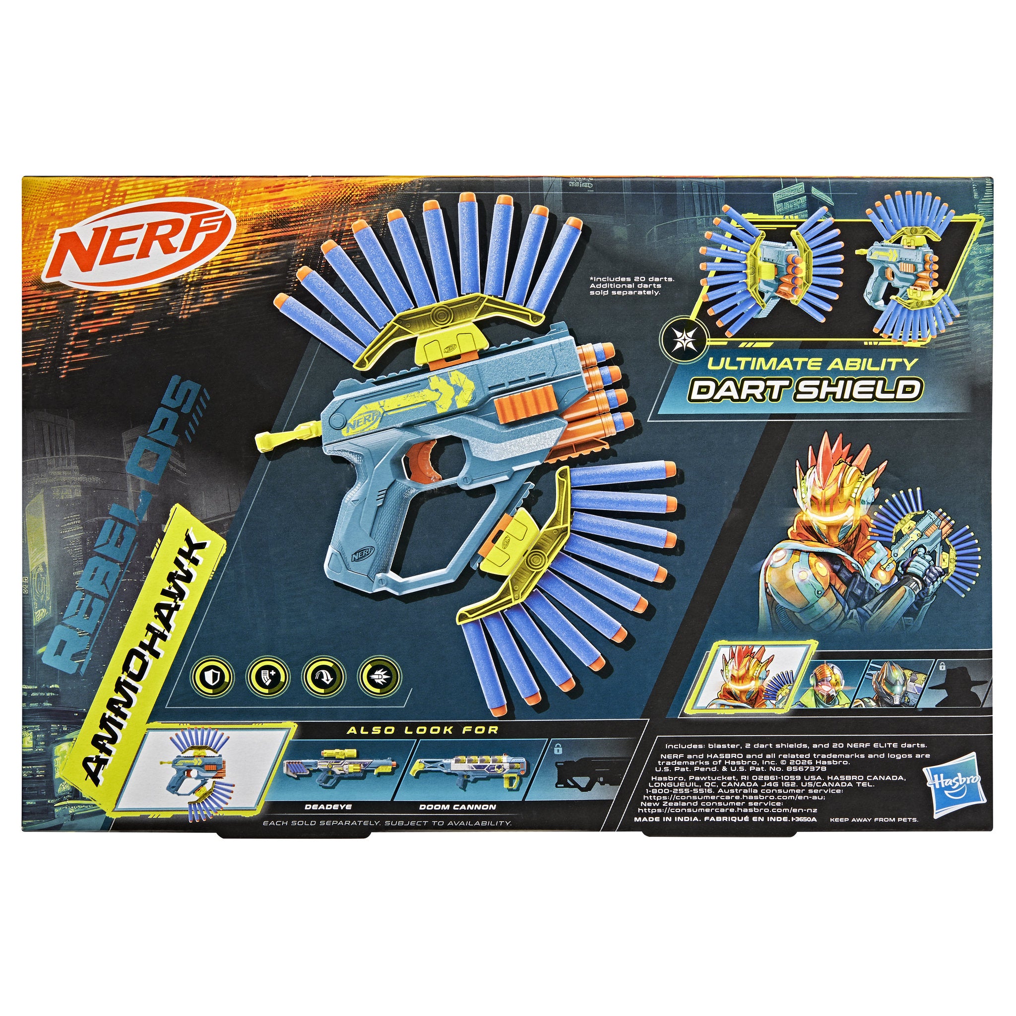 NERF Elite Rebel Ops Ammohawk