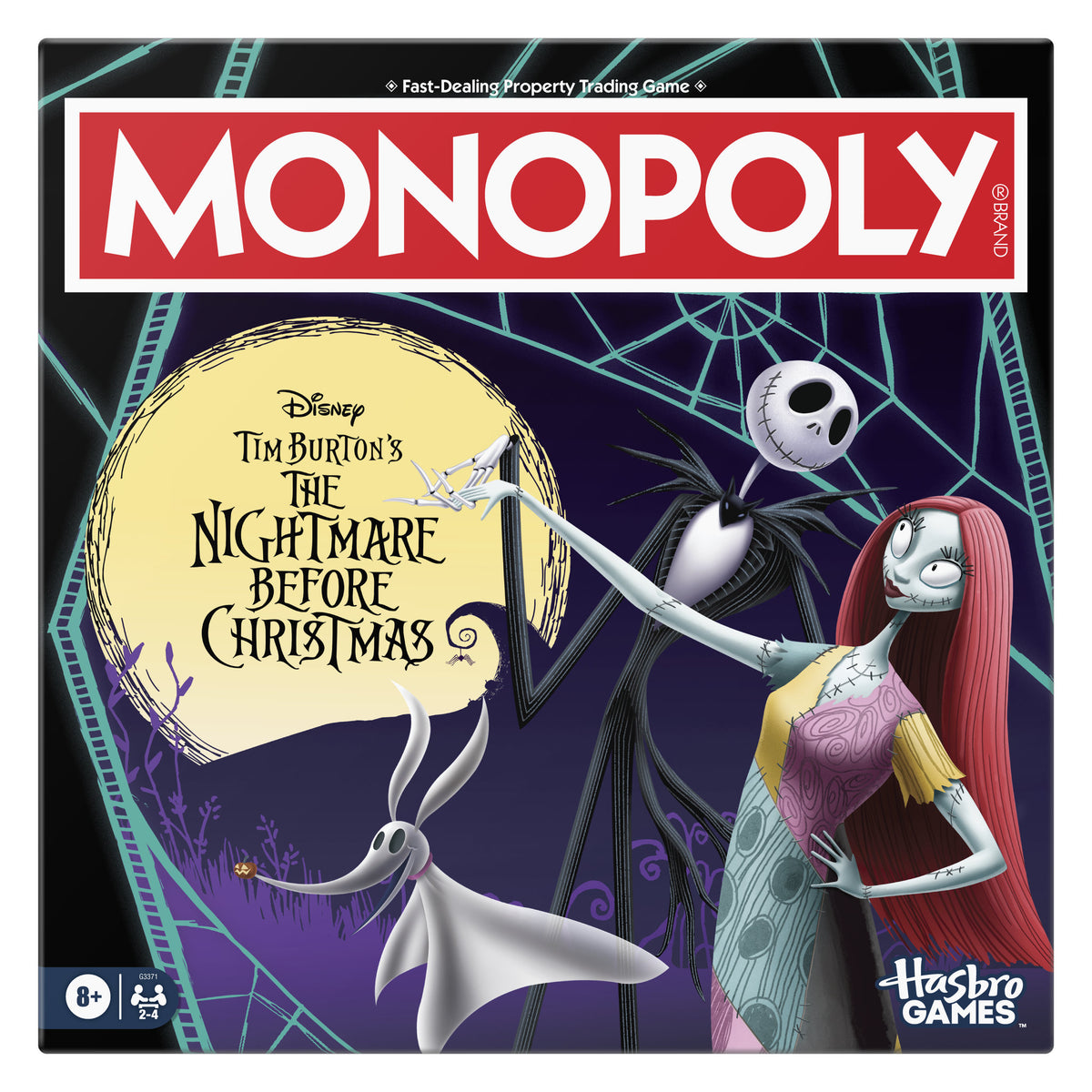 Monopoly The Nightmare Before Christmas Board Game