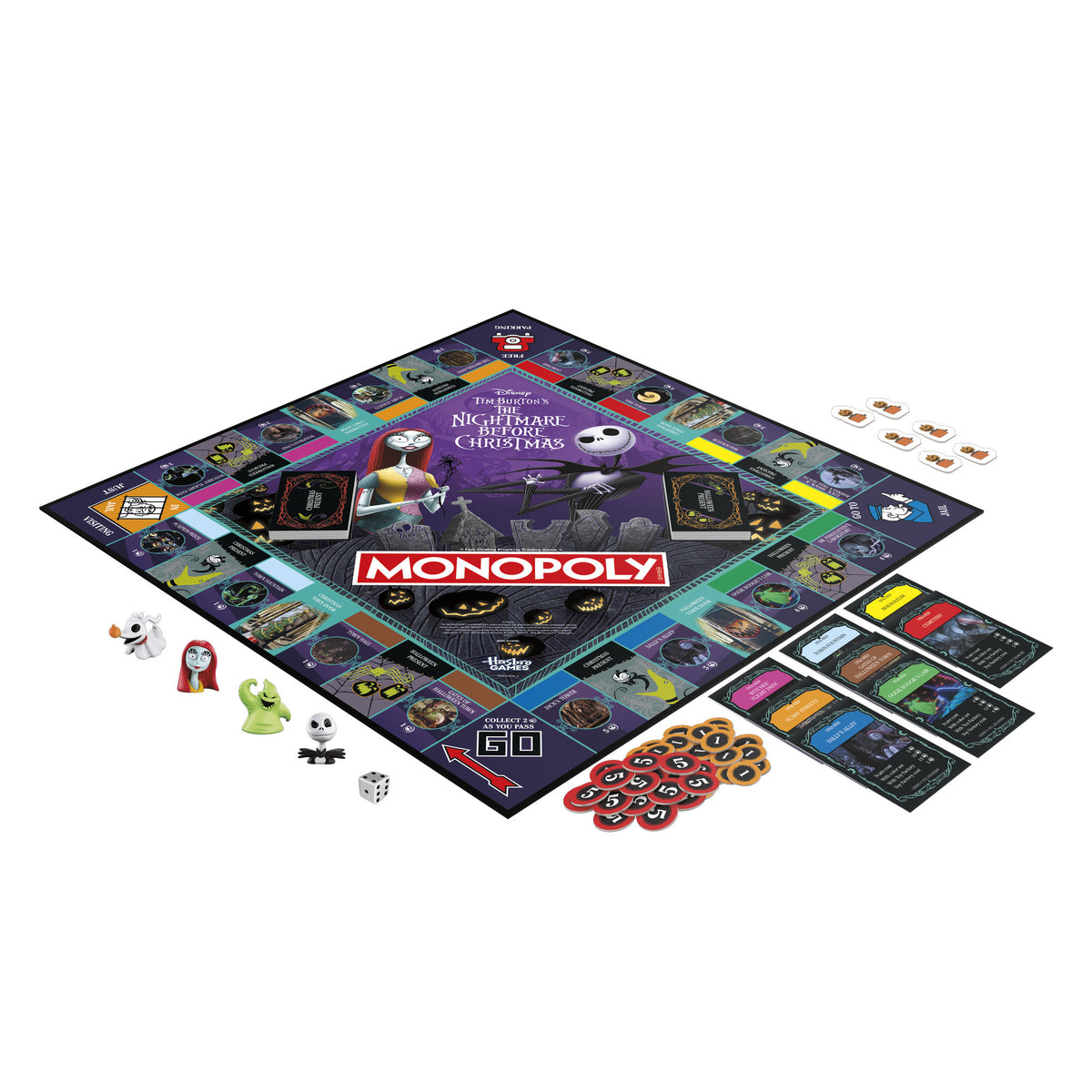 Monopoly The Nightmare Before Christmas Board Game