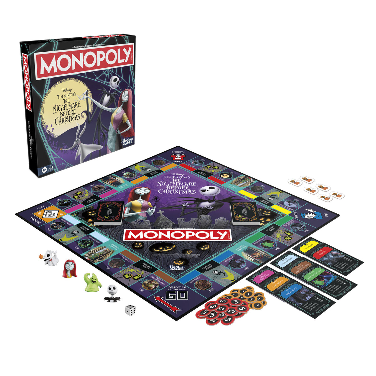 Monopoly The Nightmare Before Christmas Board Game