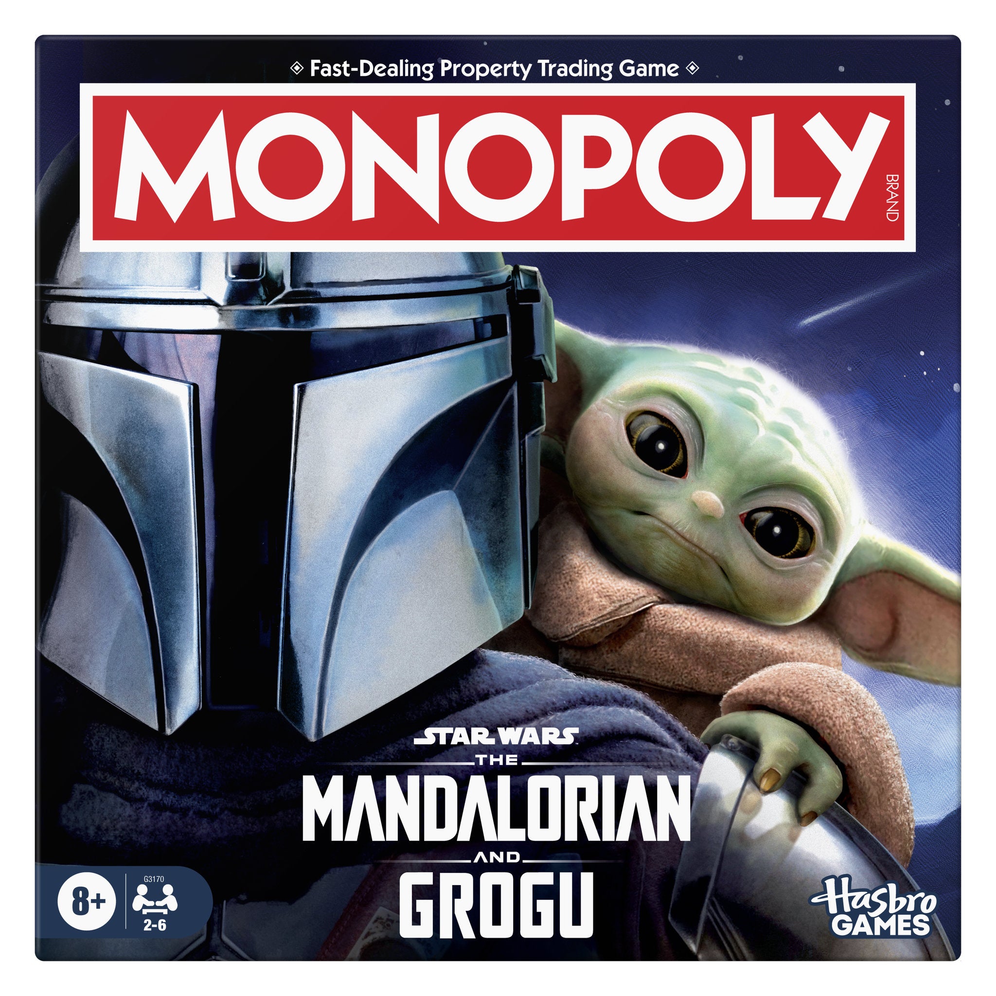 Monopoly Star Wars The Mandalorian and Grogu