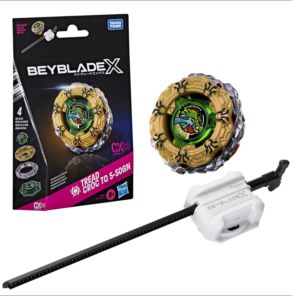 Beyblade X Tread Croc TQ 5-50g CX Infinity Starter Pack