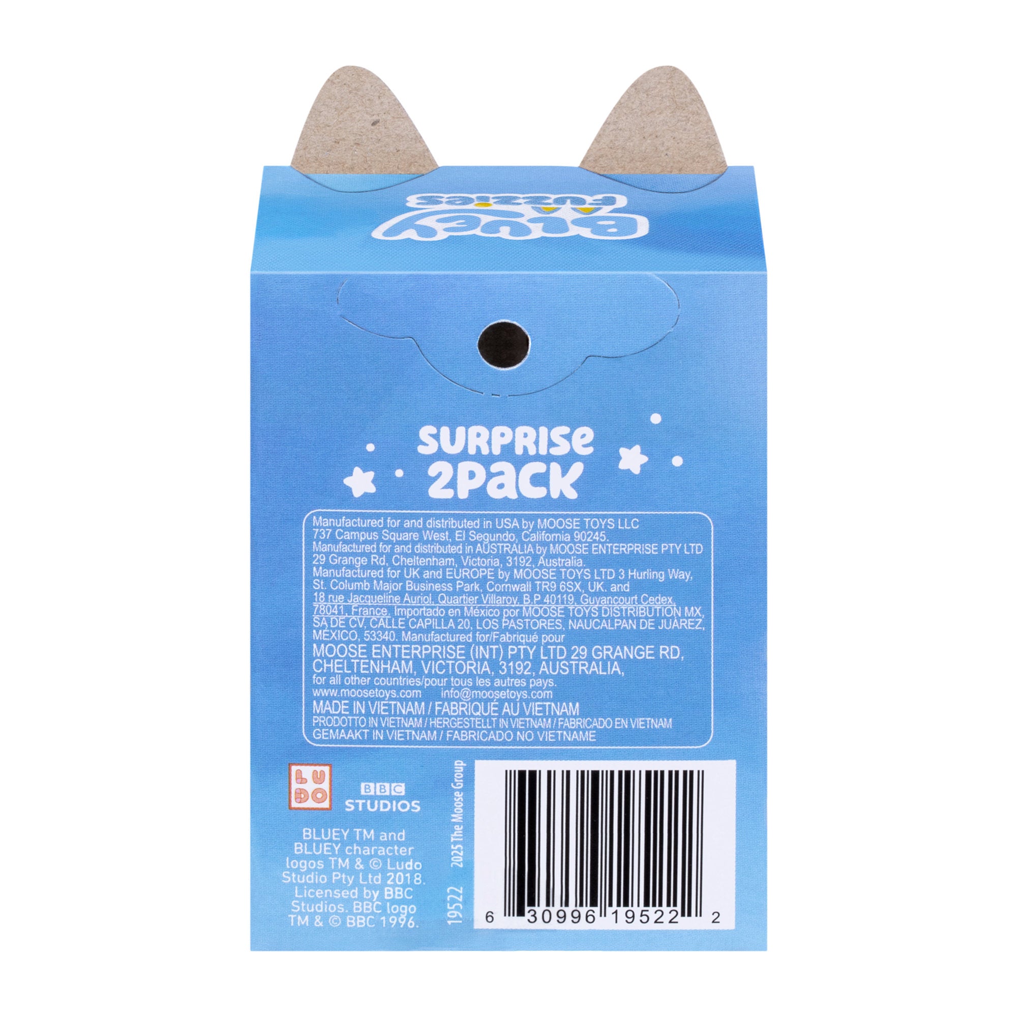 Bluey Fuzzies Series 15 Surprise 2 Pack Blind Box