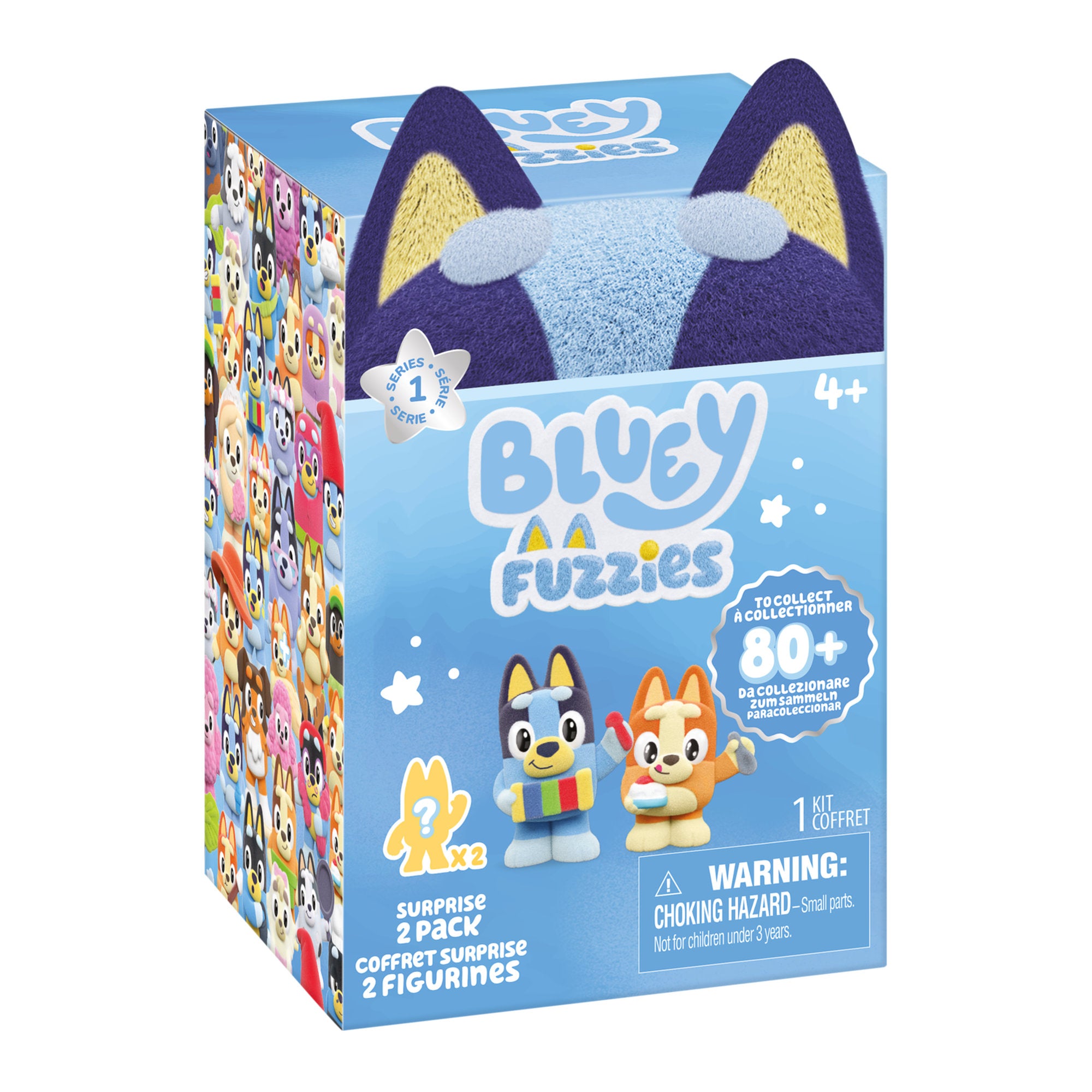 Bluey Fuzzies Series 15 Surprise 2 Pack Blind Box