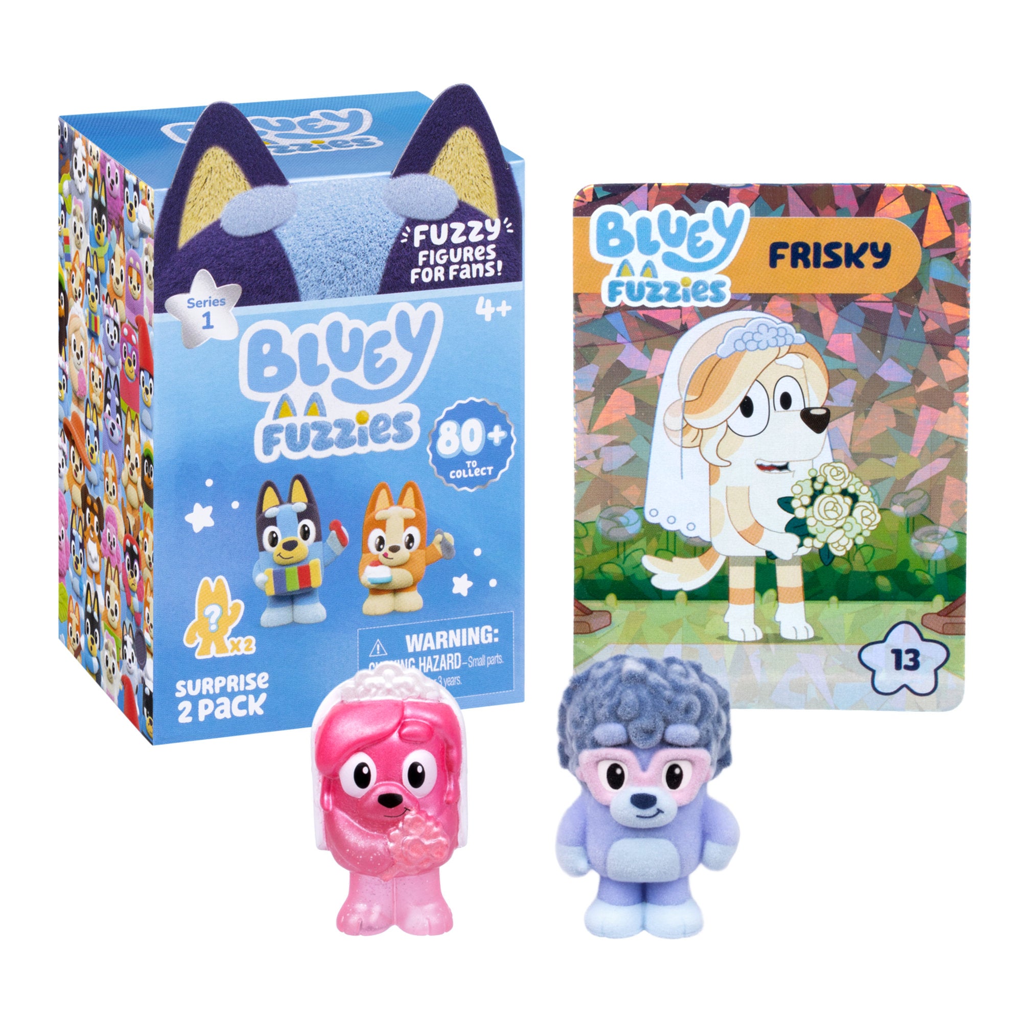 Bluey Fuzzies Series 15 Surprise 2 Pack Blind Box