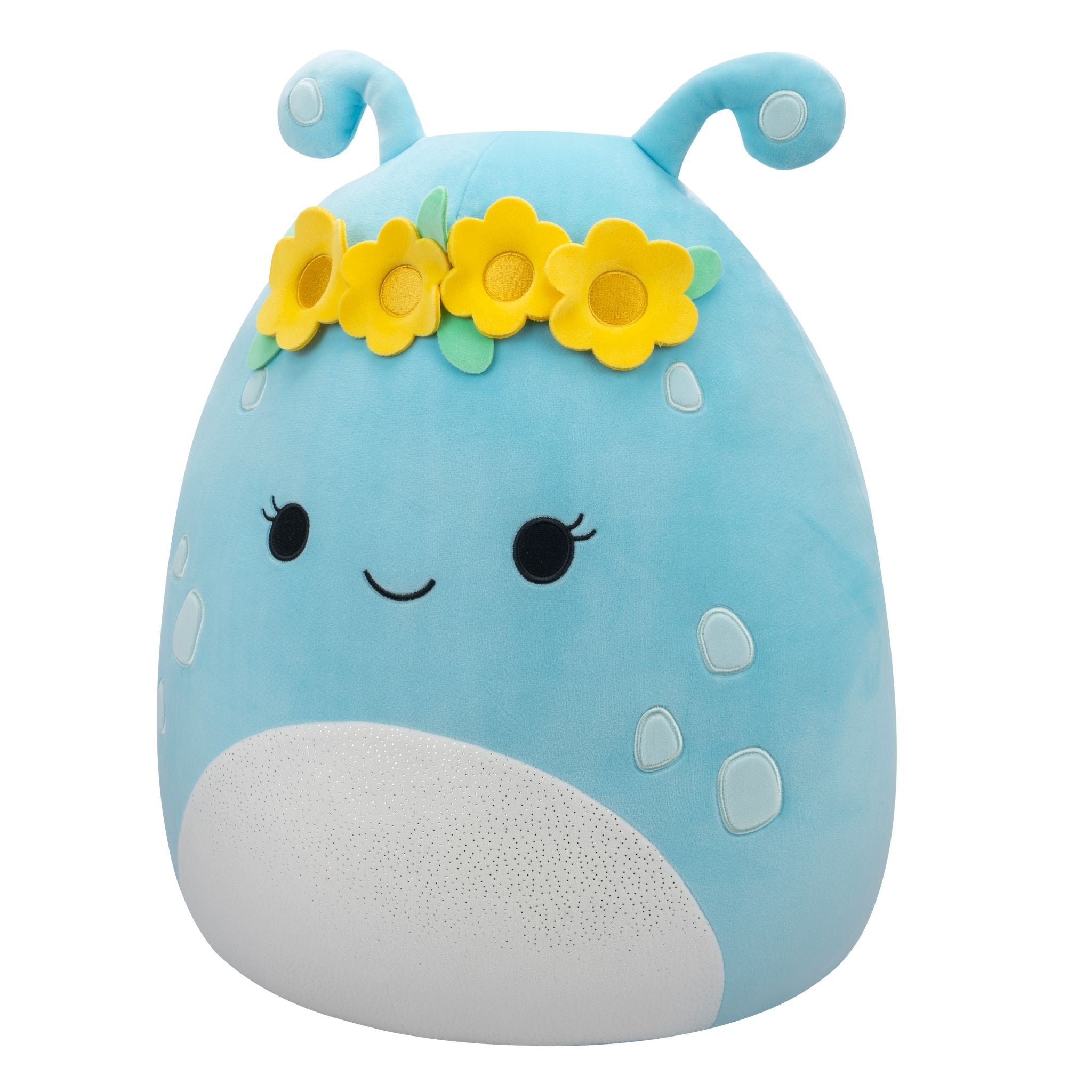 Squishmallows 16 Inch Plush  Natnat Pastel Blue Alien
