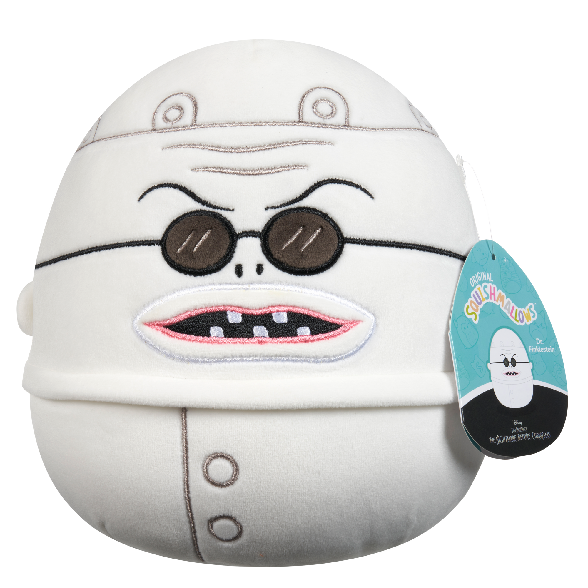 Squishmallows Nightmare Before Christmas 8 Inch Plush Dr Finklestein
