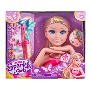 ZURU Sparkle Girlz Styling Princess Head With Fantasy Nail Design