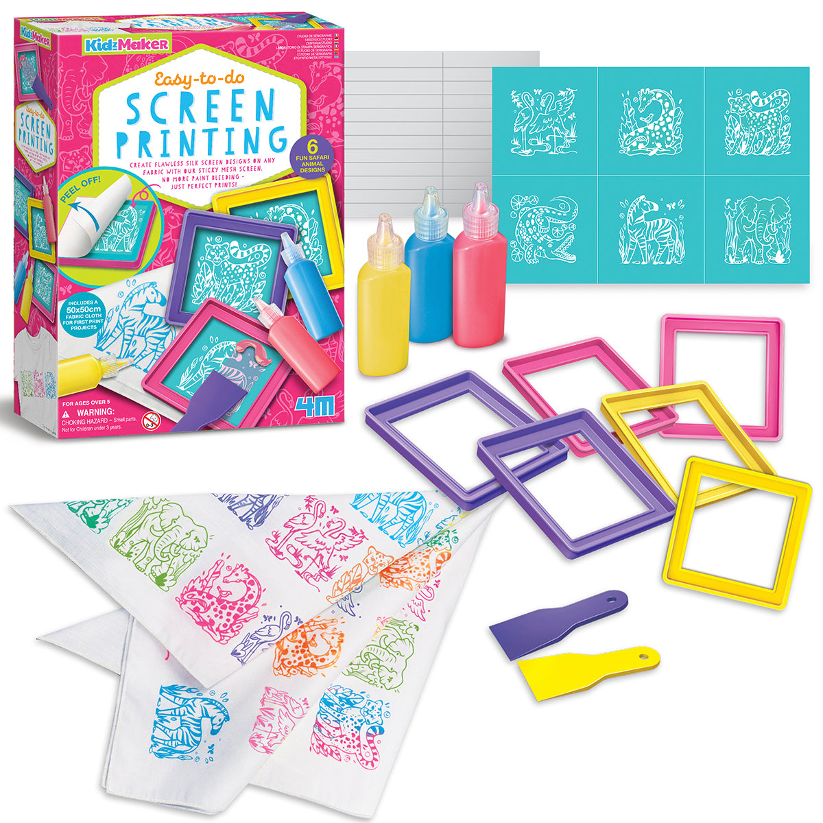 4M KidzMaker - Easy-To-Do Screen Printing