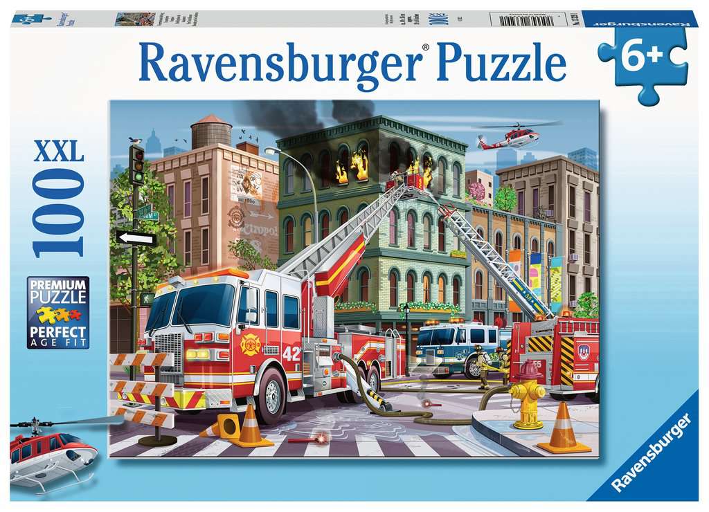 Ravensburger Fire Truck Rescue 100 Piece
