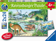 Ravensburger Dinosaurs Of Land And Sea 2x24 Piece