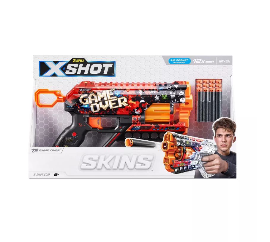 ZURU X Shot Skins Griefer Blaster Game Over