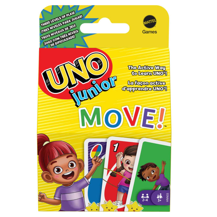 UNO JUNIOR MOVE! CARD GAME