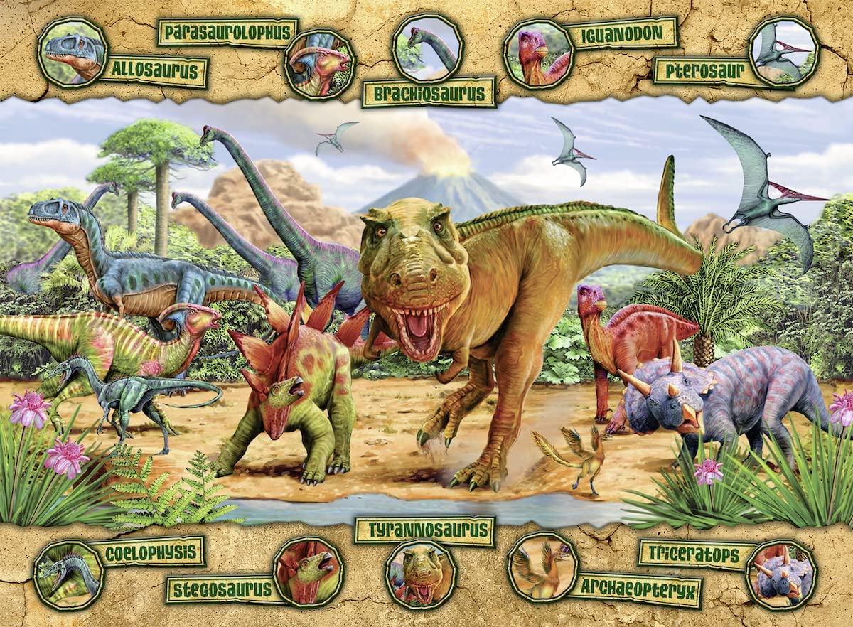 Ravensburger Dinosaurs 100 Piece - Toyworld Australia
