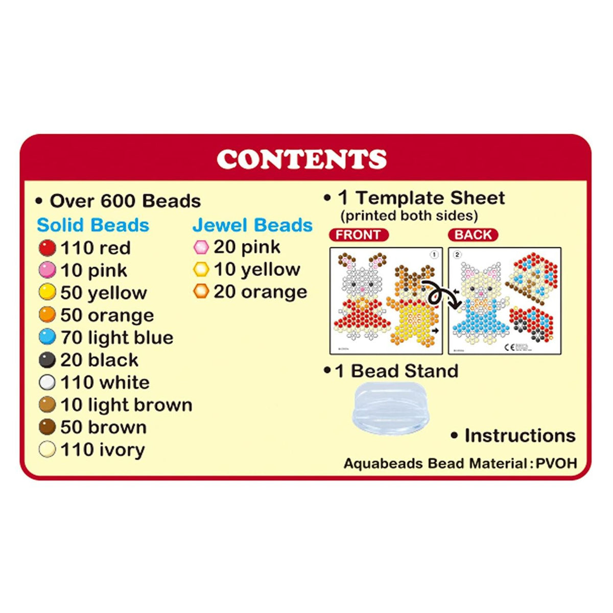 Aquabeads Sylvanian Families Character Set