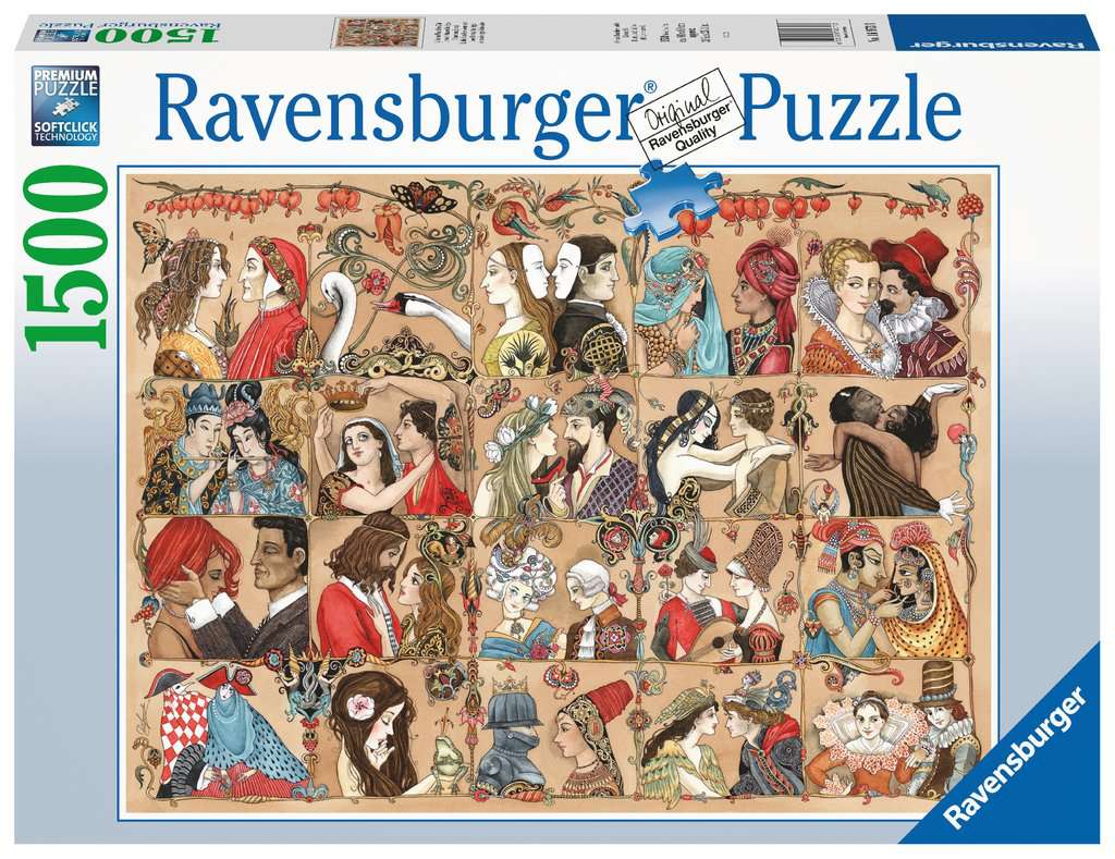 Ravensburger Love Through The Ages 1500 Piece - Toyworld Australia