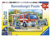 Ravensburger Police And Firefighters 2x12 Piece