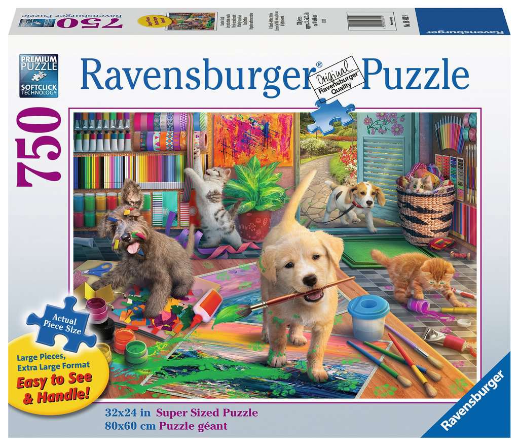 Ravensburger Cute Crafters 750 Piece - Toyworld Australia