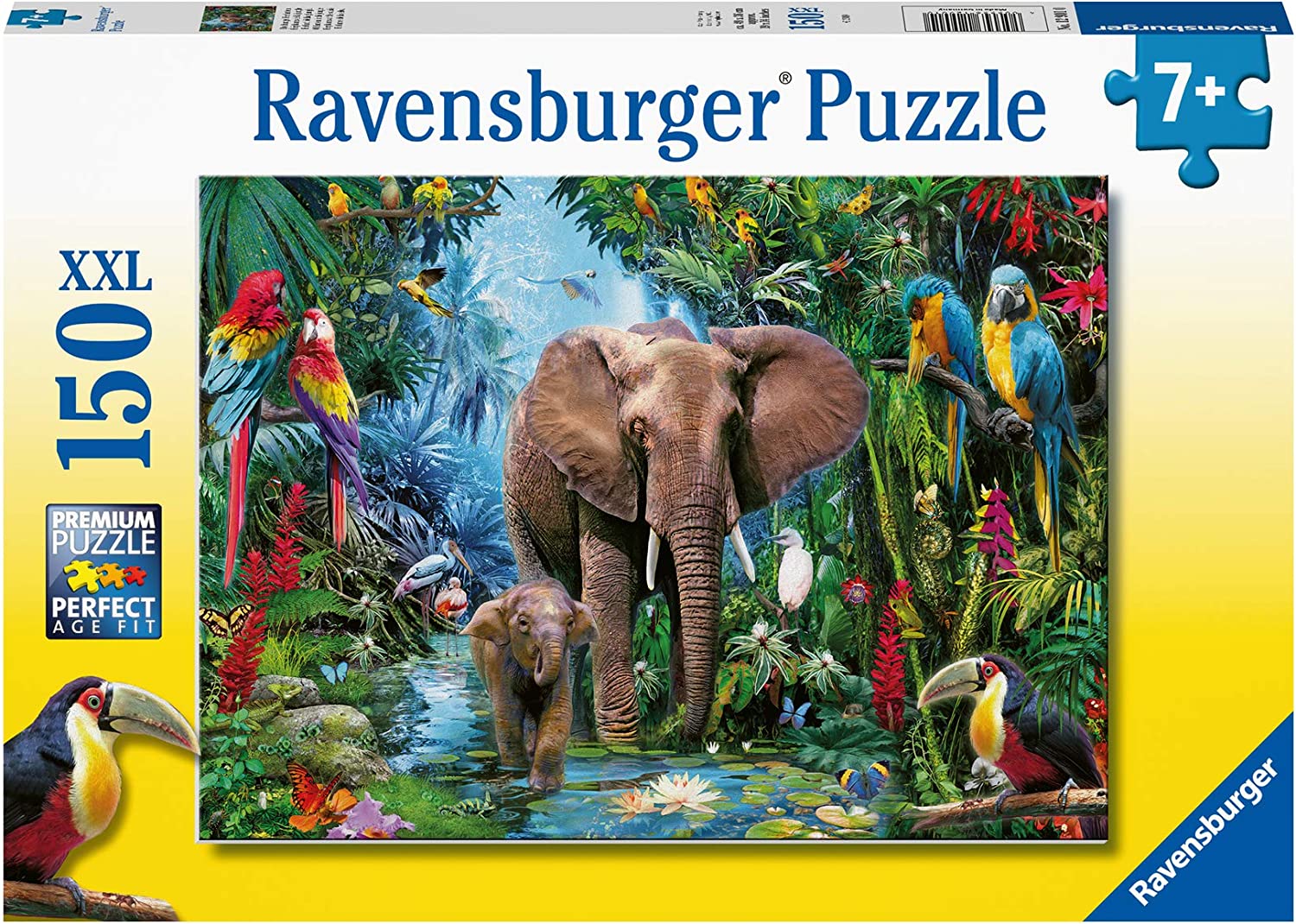 Ravensburger Elephants At The Oasis 150 Piece