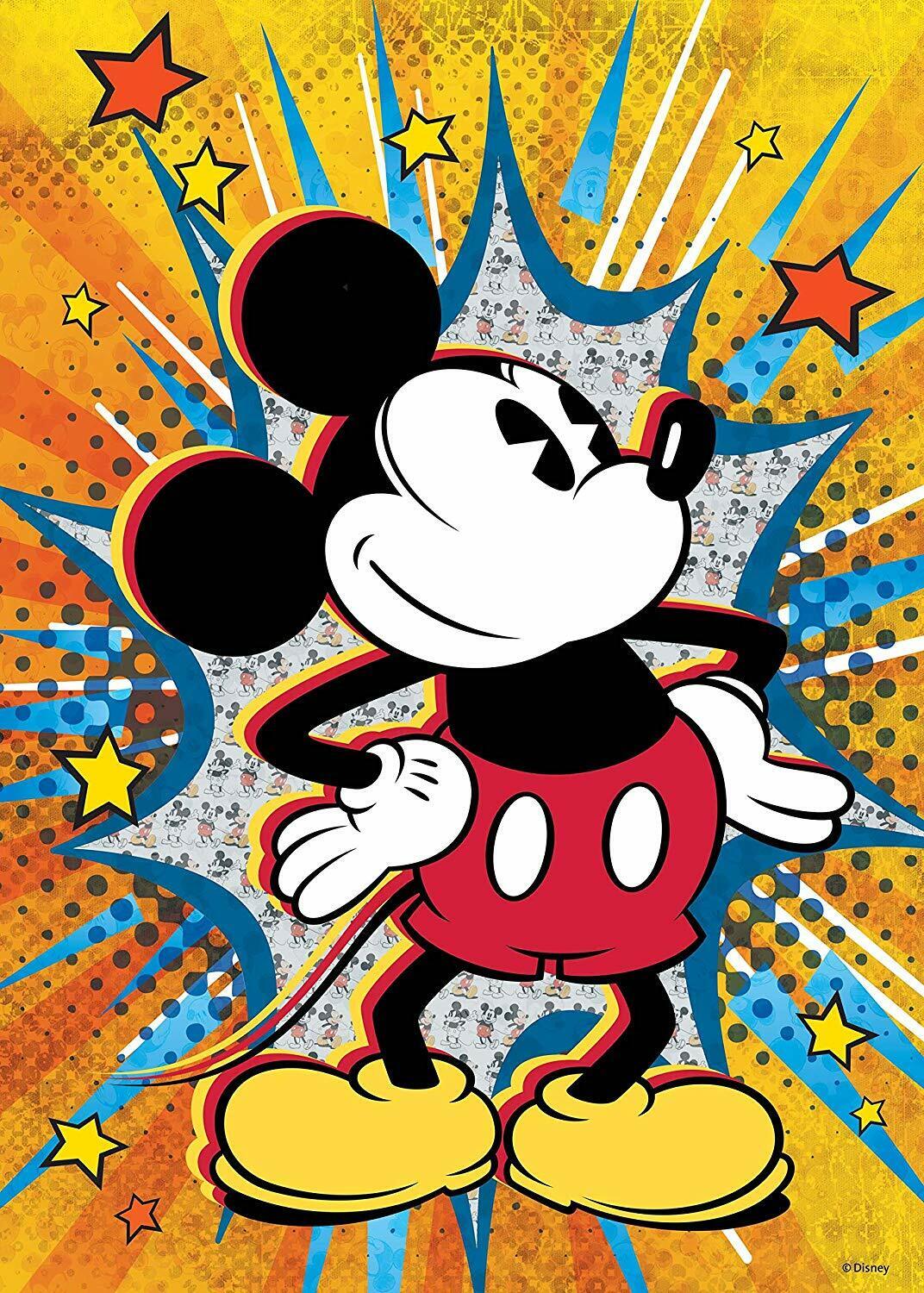 Ravensburger Disney Retro Mickey Mouse 1000 Piece - Toyworld Australia