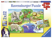 Ravensburger Animals In The Zoo 2x12 Piece