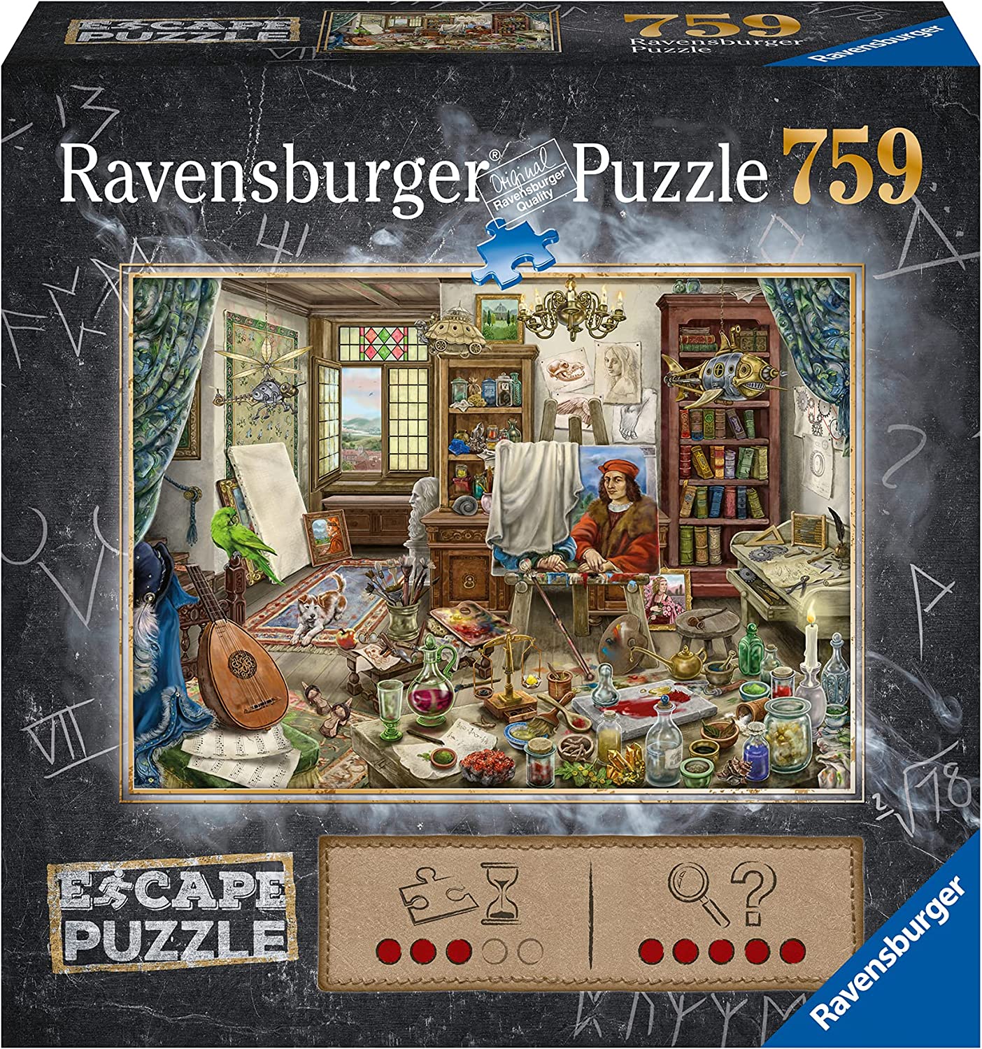 Ravensburger Escape 10 Artists Studio 759 Piece - Toyworld Australia