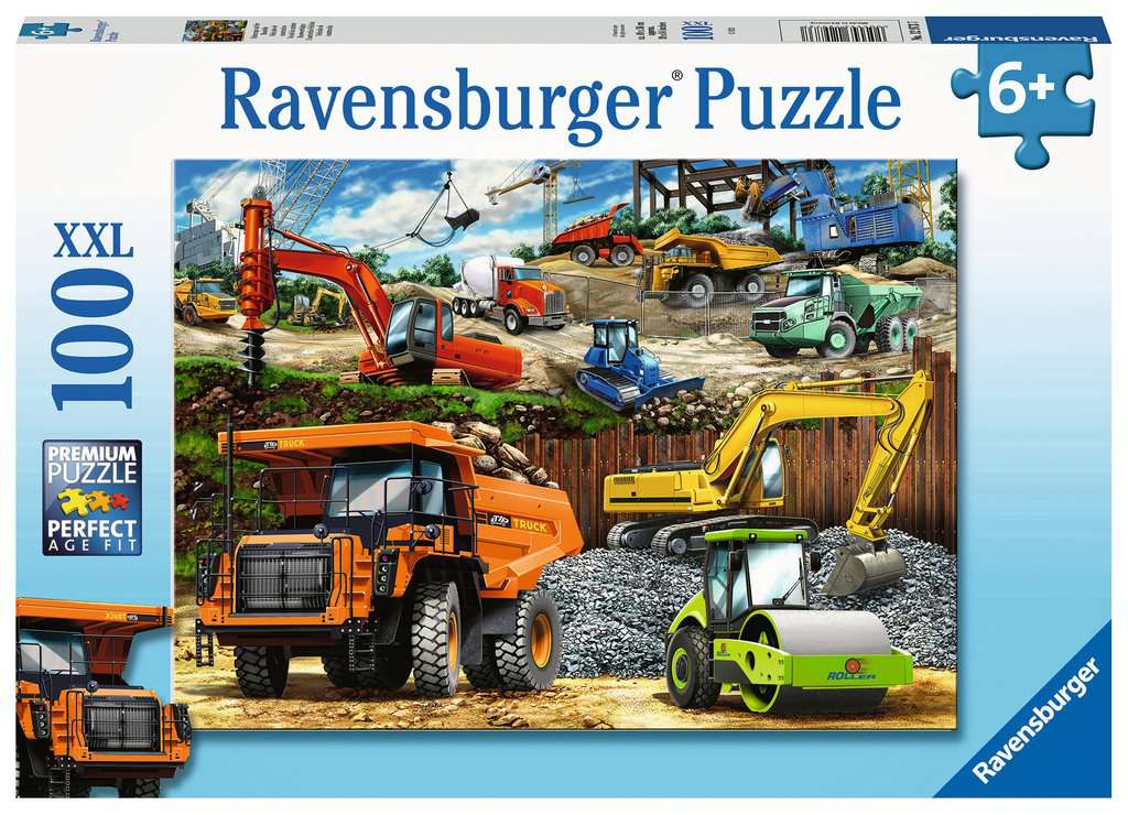 Ravensburger Construction Vehicles 100 Piece