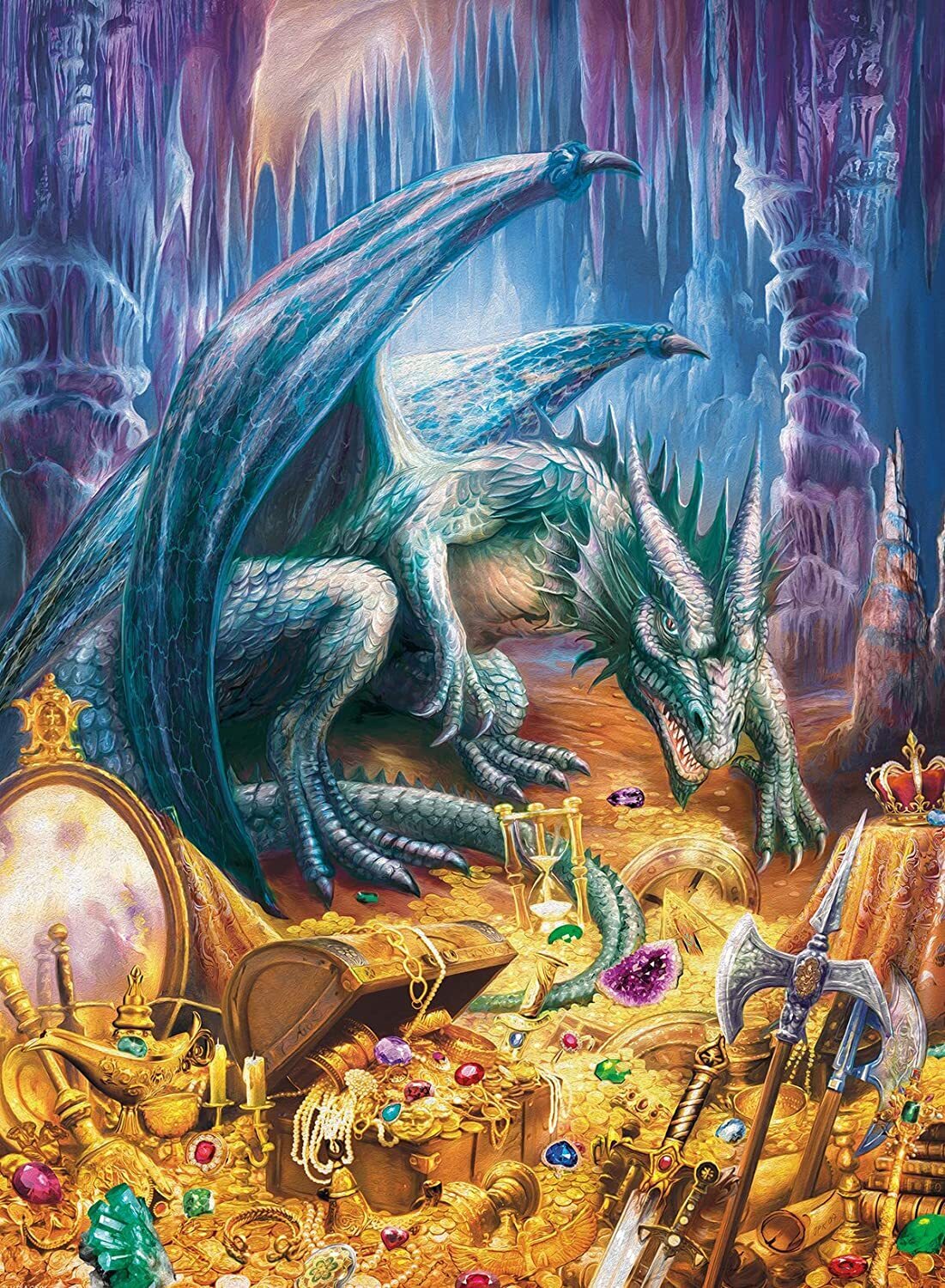 Ravensburger Dragons Treasure 100 Piece