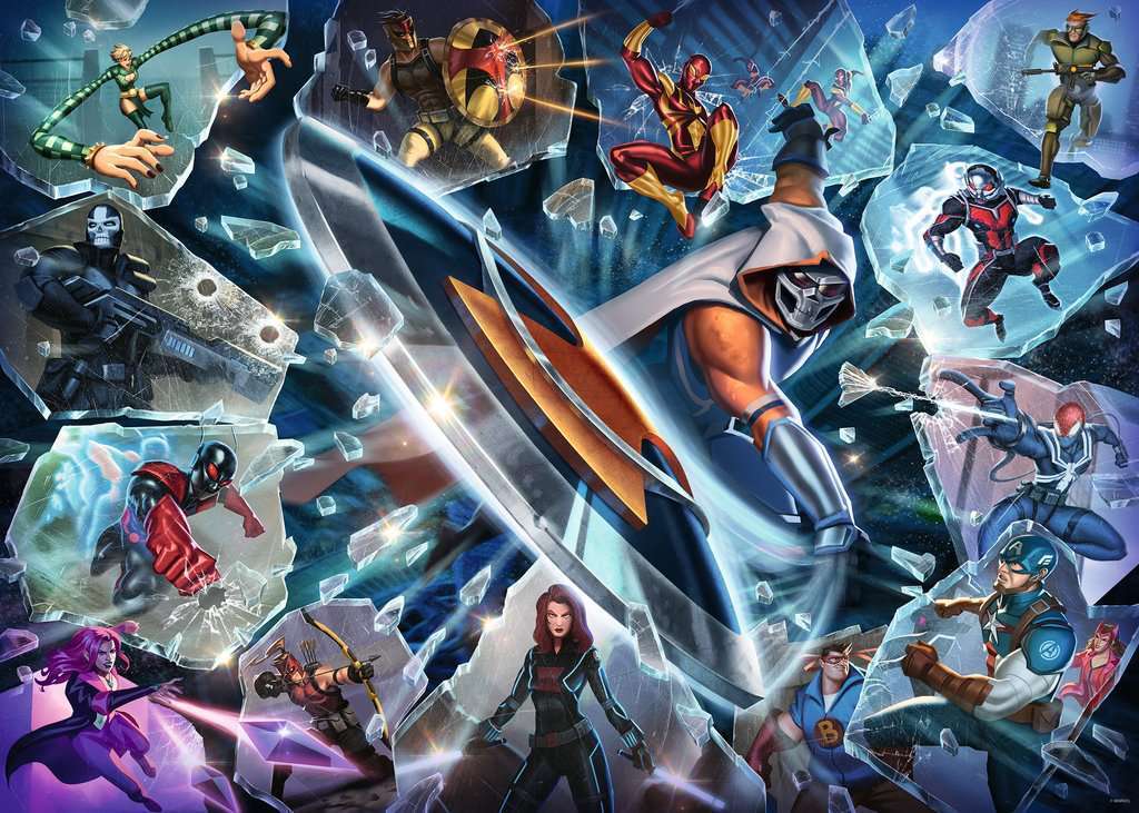 Ravensburger Marvel Villainous Taskmaster 1000 Piece