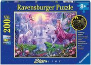 Ravensburger Glow In The Dark Unicorn Kingdom 200 XXL Piece