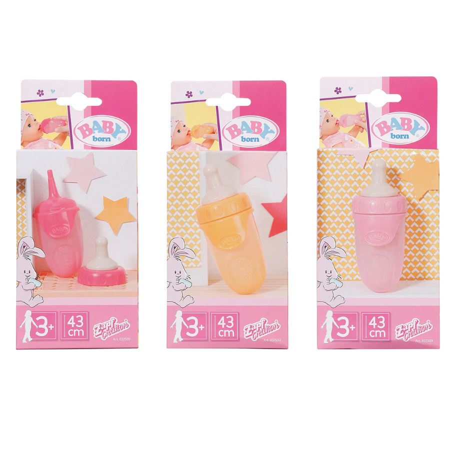 BABY Born Bottle With Cap Assorted Styles