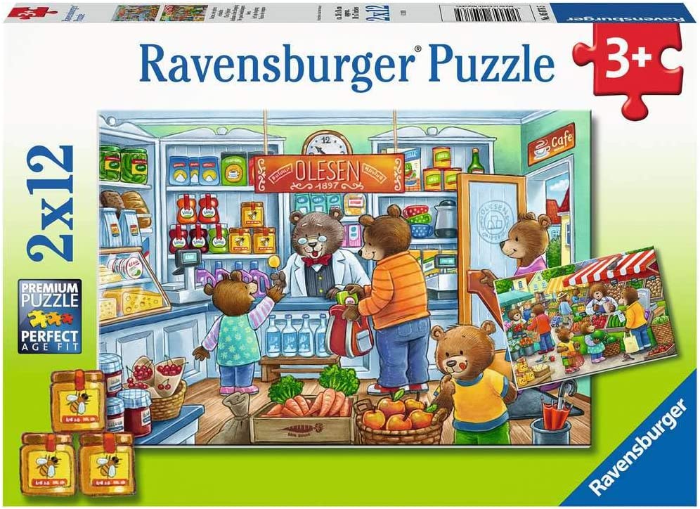 Ravensburger Lets Go Shopping 2x12 Piece