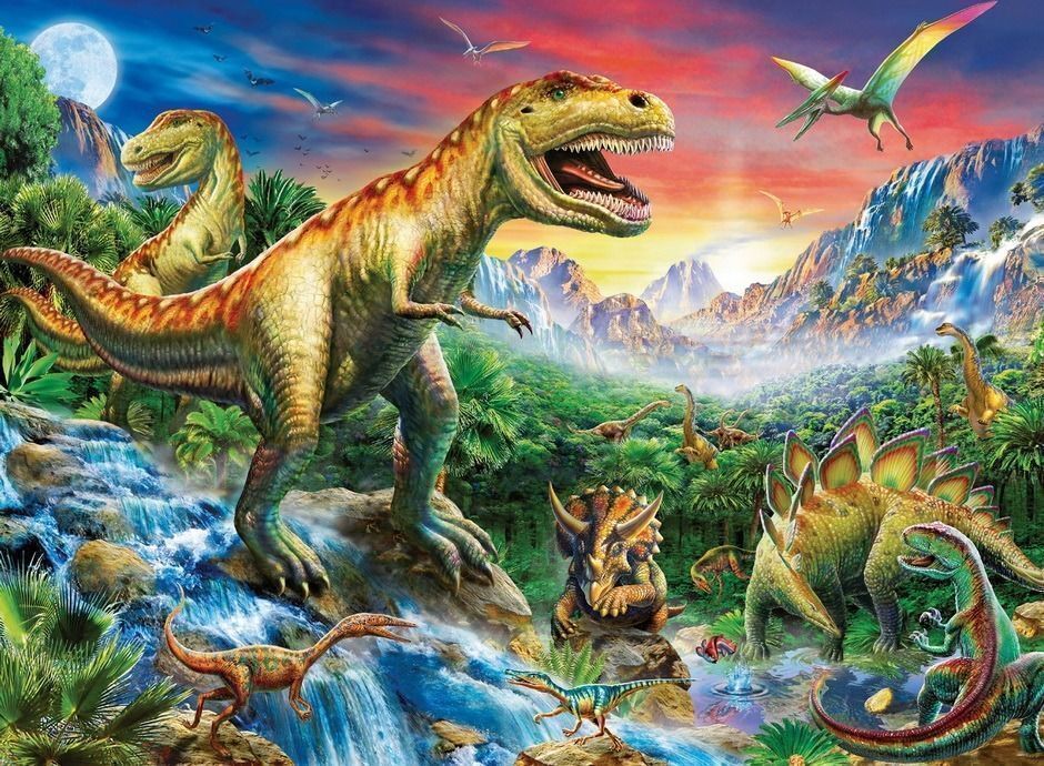 Ravensburger Time Of The Dinosaurs 100 Piece