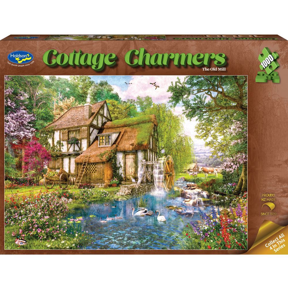 COTTAGE CHARMERS 1000 PIECE JIGSAW PUZZLE
THE OLD MILL