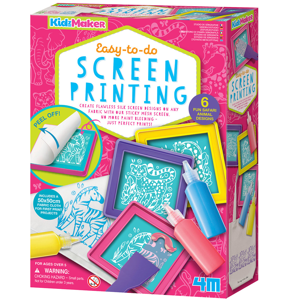 4M KidzMaker - Easy-To-Do Screen Printing
