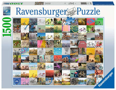 RAVENSBURGER 99 BICYCLES AND MORE 1500 PIECE