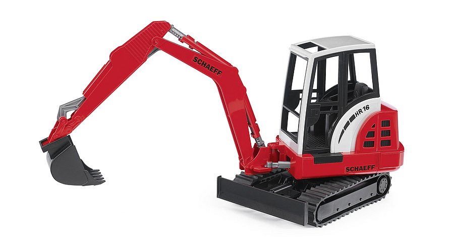 Bruder Compact Construction Vehicle - Schaeff Mini Excavator - Toyworld Australia